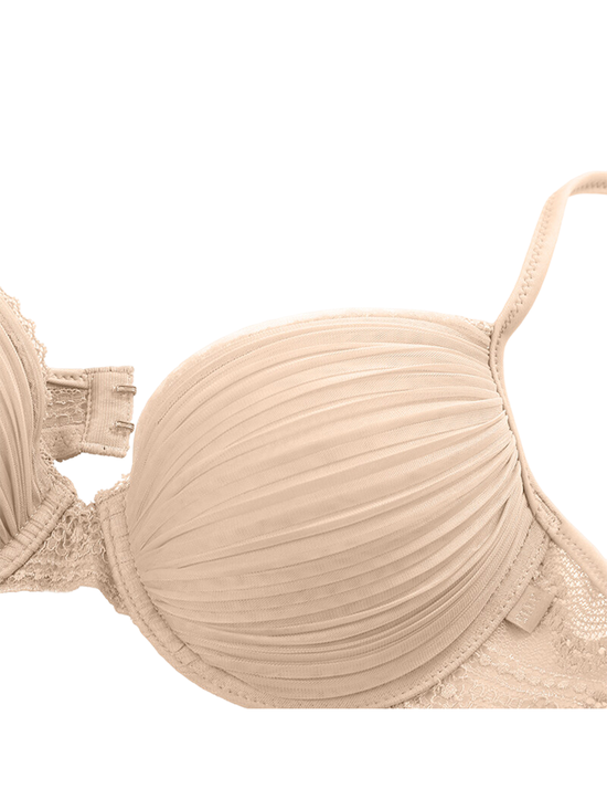 24.24% OFF on ELLE LINGERIE BRASSIERE MOULDED BRA BEIGE