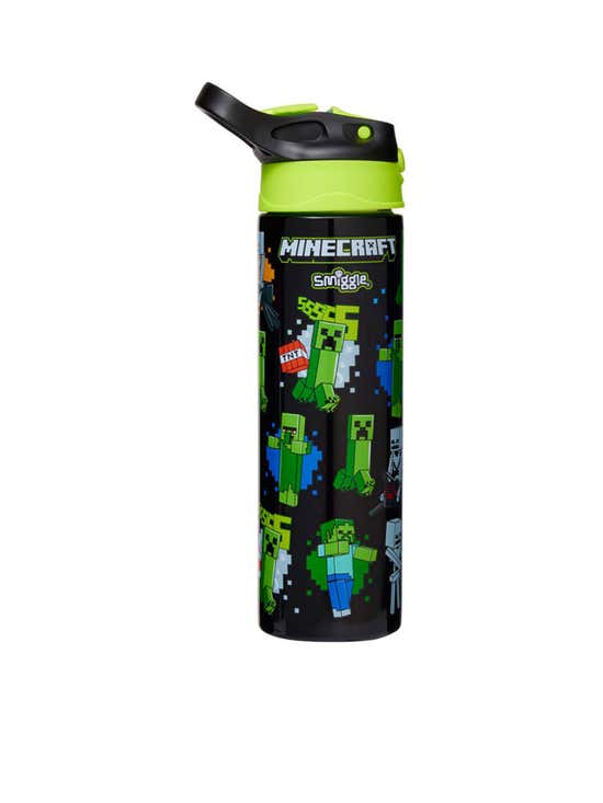 DOUBLE WALLED STAINLESS STEEL HYDRO BOTTLE 530 ML MINECRAFT