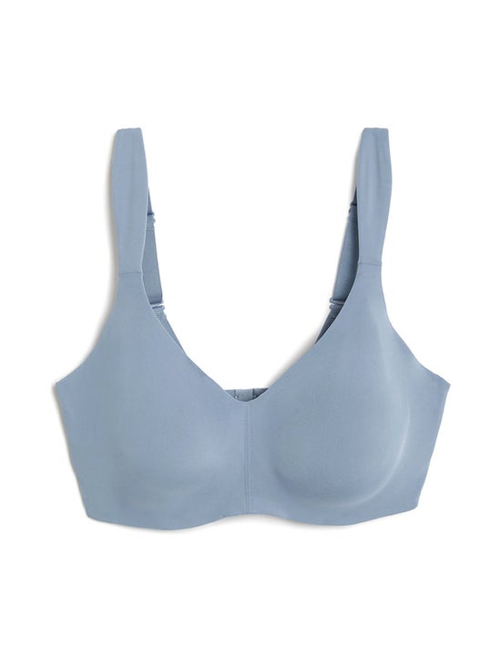 15.03% OFF on Marks & Spencer Women Bra Flexifit Wired Minimiser Steel Blue