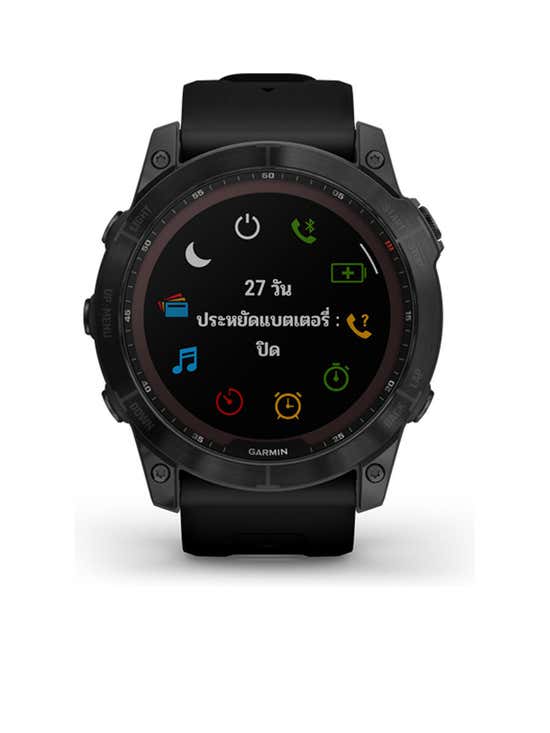 10.0% OFF on GARMIN fēnix 7X Sapphire Solar Black DLC Titanium with ...