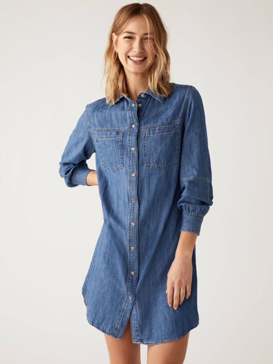 Marks spencer denim on sale dress