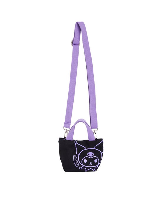 46.15% OFF on SANRIO Unisex Handbag Micro Canvas Kuromi Playtime Violet