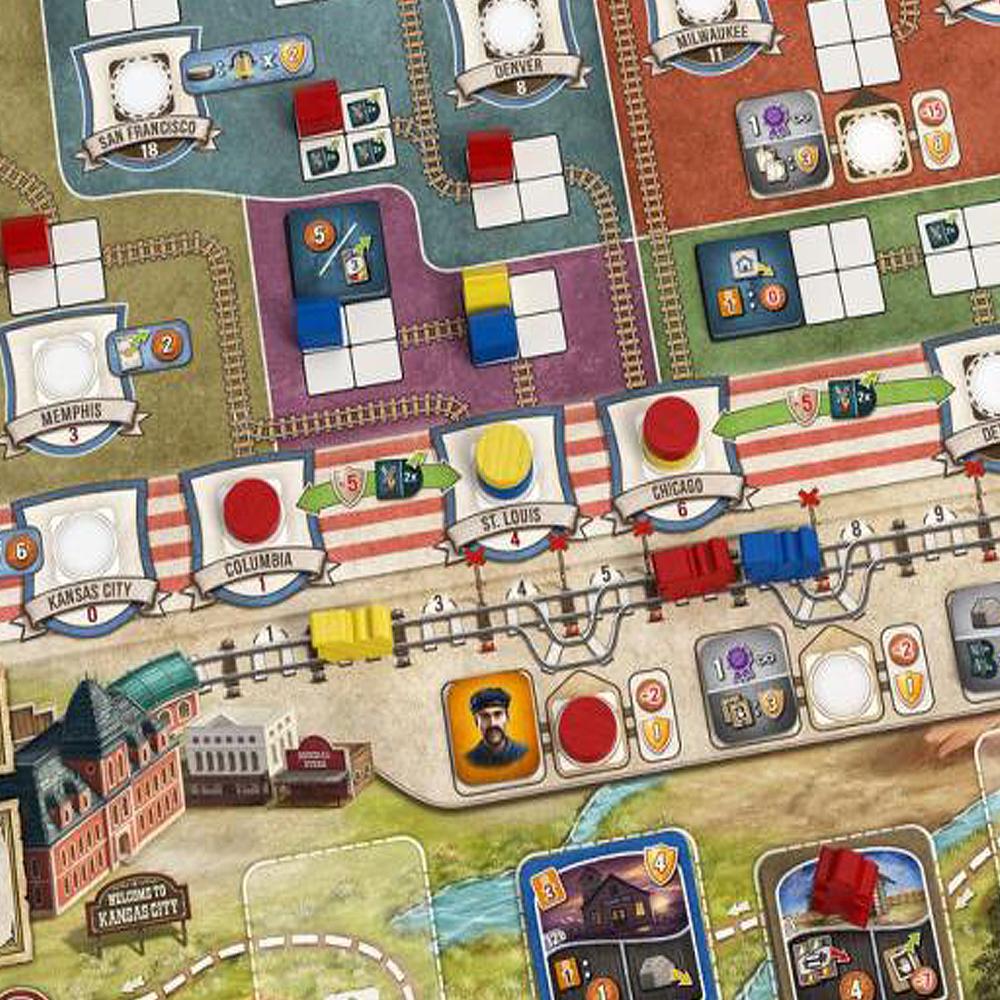 e-Tax | DICE CUP BOARD GAME Great Western Trail: Rails to the