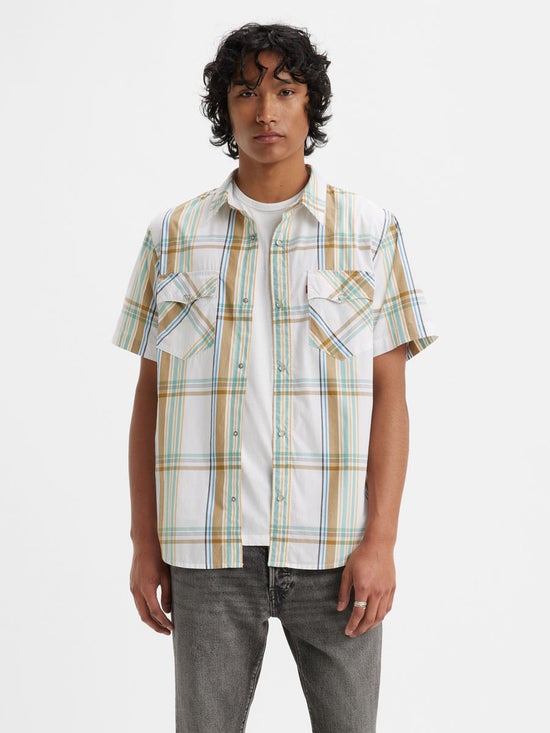 e-Tax | 30.0% OFF on LEVI'S Men's Short-Sleeve Relaxed Fit Western ...