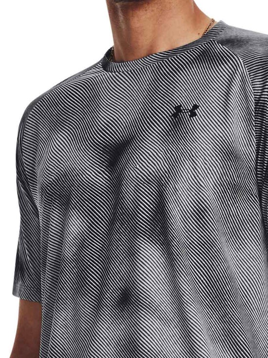 Under Armour Mens Armour Fitted Training T-Shirt - Grey