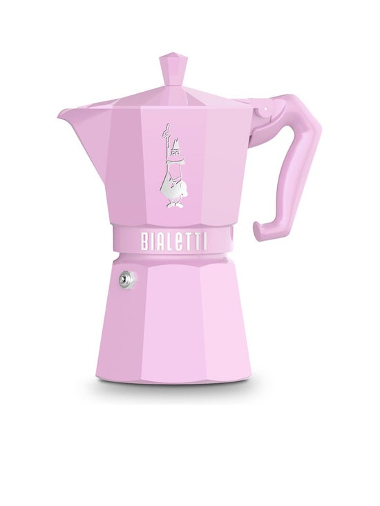 10.0% OFF on BIALETTI Coffee Maker Moka Exclusive Pink 6 Cups