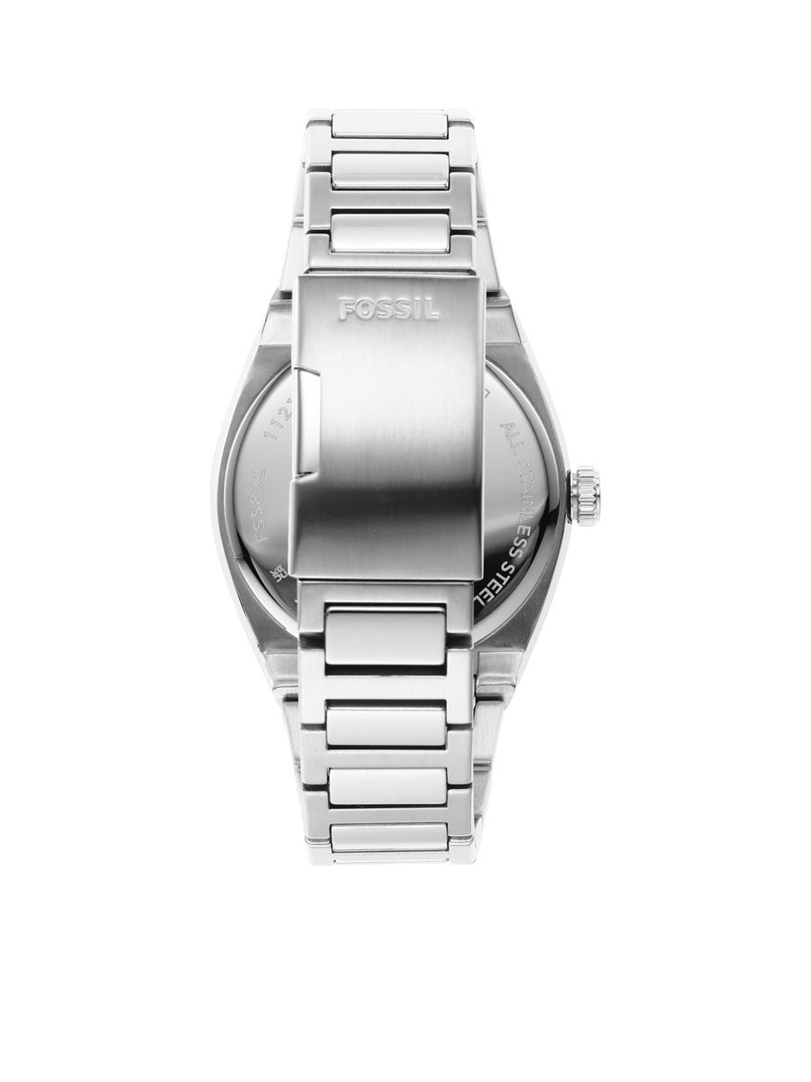 FOSSIL Everett 3 Hand Watch FS5822 Silver - Central.co.th