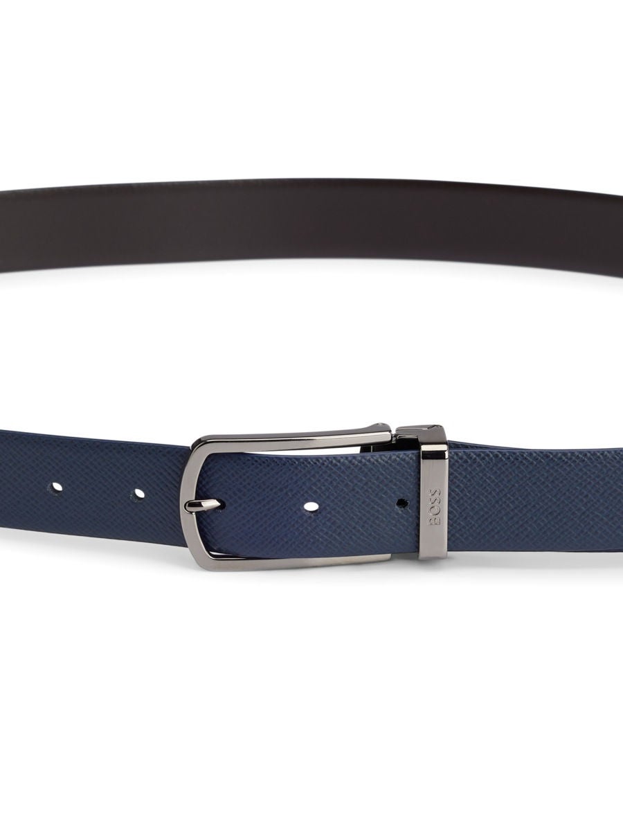 Boss reming reversible outlet leather belt