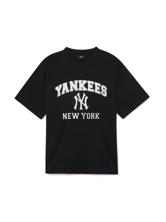 MLB NEW YORK YANKEES Varsity Graphic T-Shirt (Black)