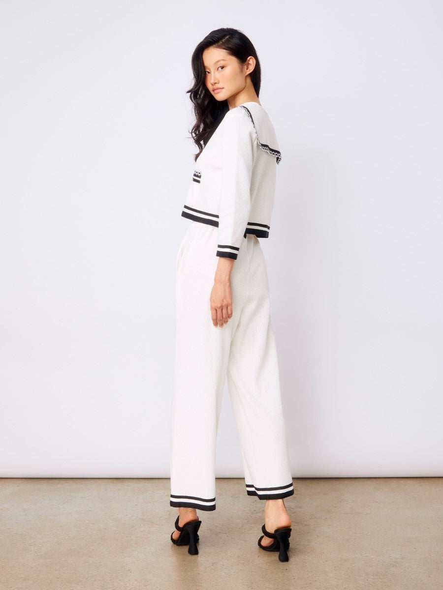 40.0% OFF on ASV White Veronica double-pocket jersey pants