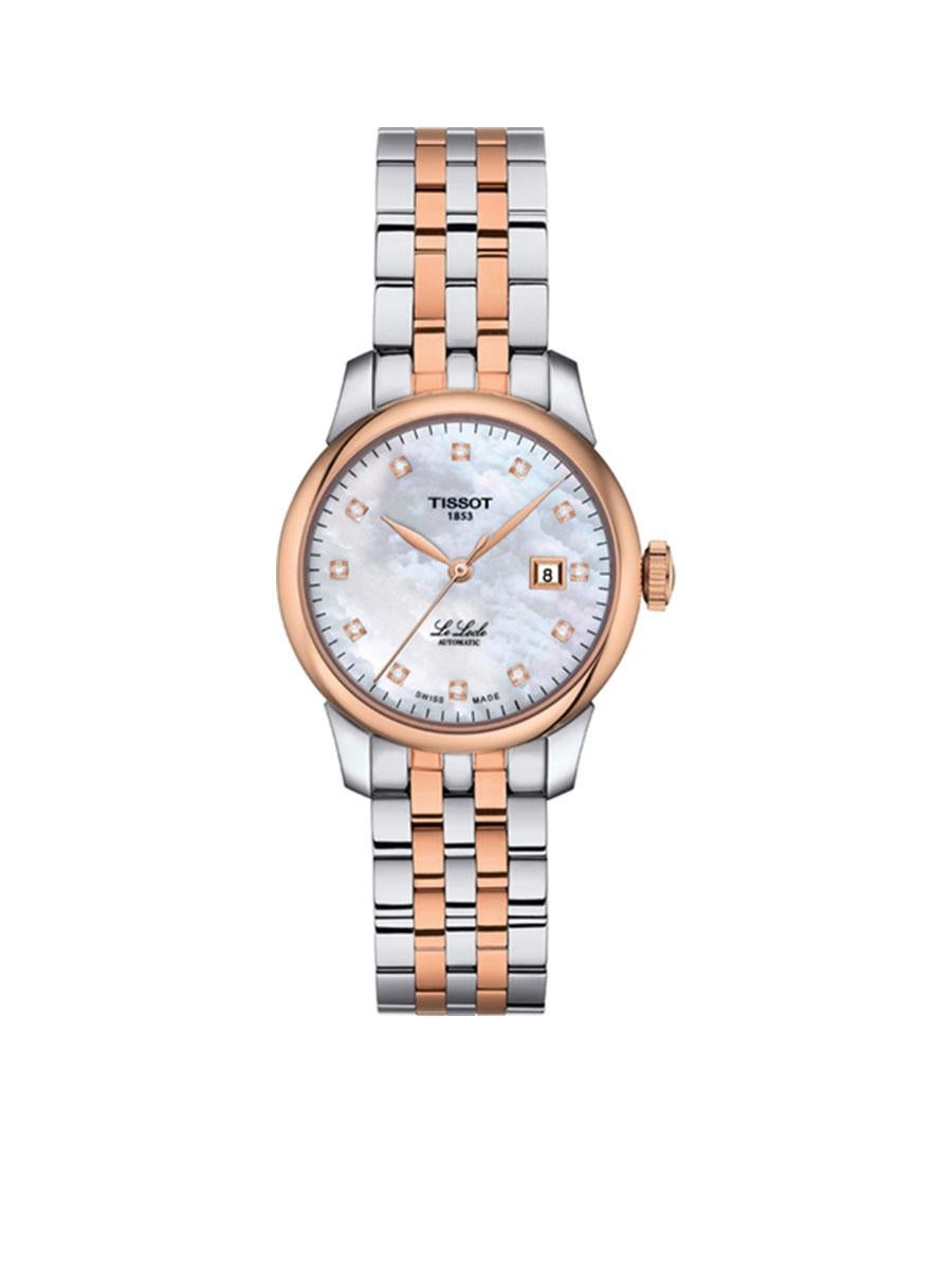 e Tax 5.0 OFF on TISSOT Le Locle Watch T0062072211600 White