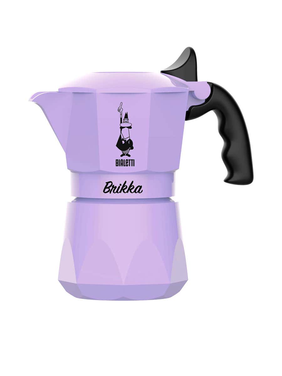 BIALETTI VOGUE Coffee Maker Brikka 2 Cups Candy Pink 