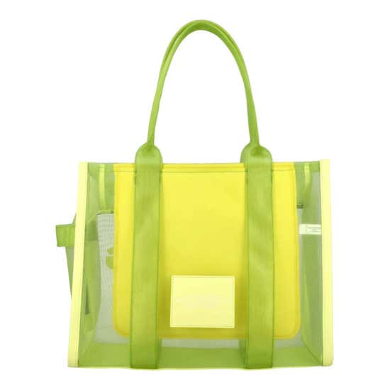 Marc Jacobs The Mesh Medium Bright Green Tote Bag