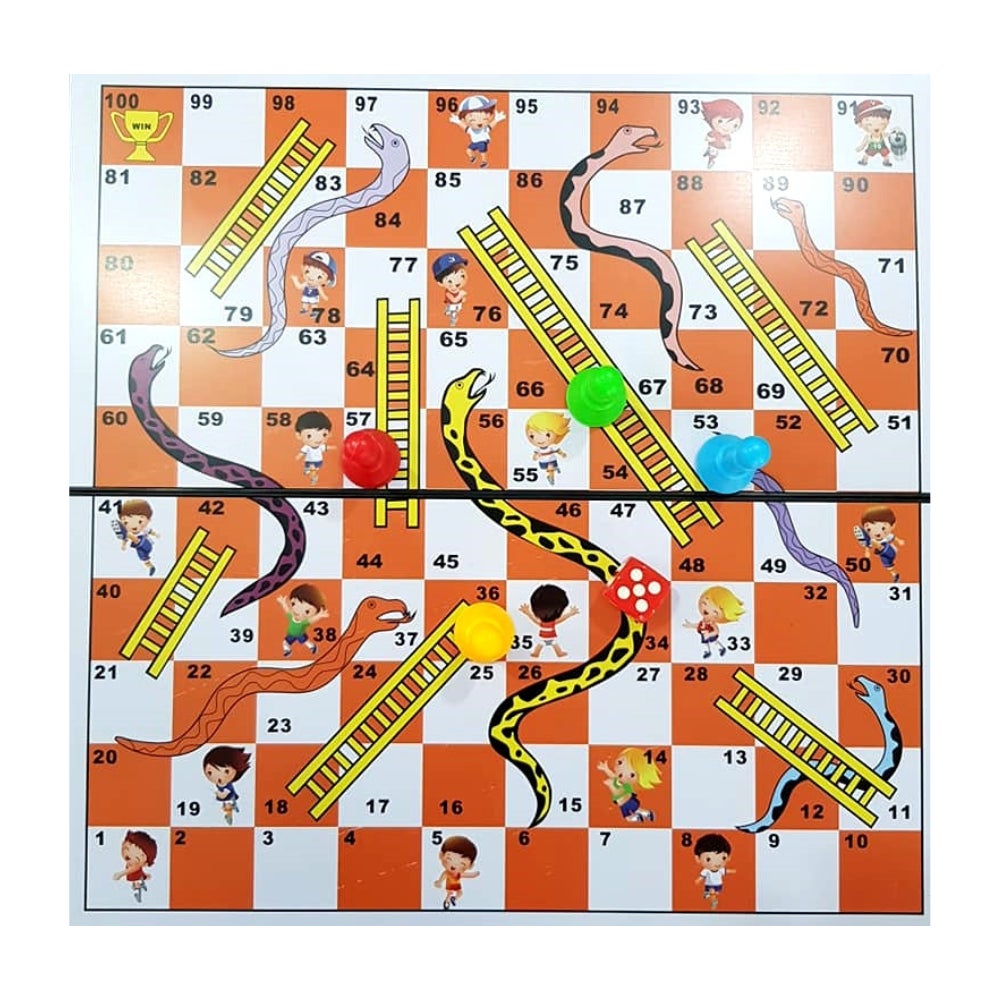 Three-dimensional Games | Snake Ladder Game 3d | 3d Tabletop Game | Party  Games - 3d - Aliexpress