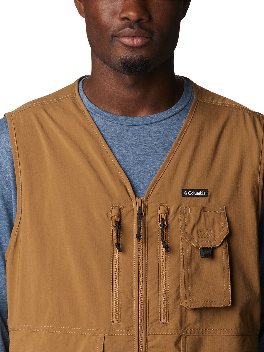 Buy Columbia Men Cream Silver Ridge Utility Vest Online at Adventuras