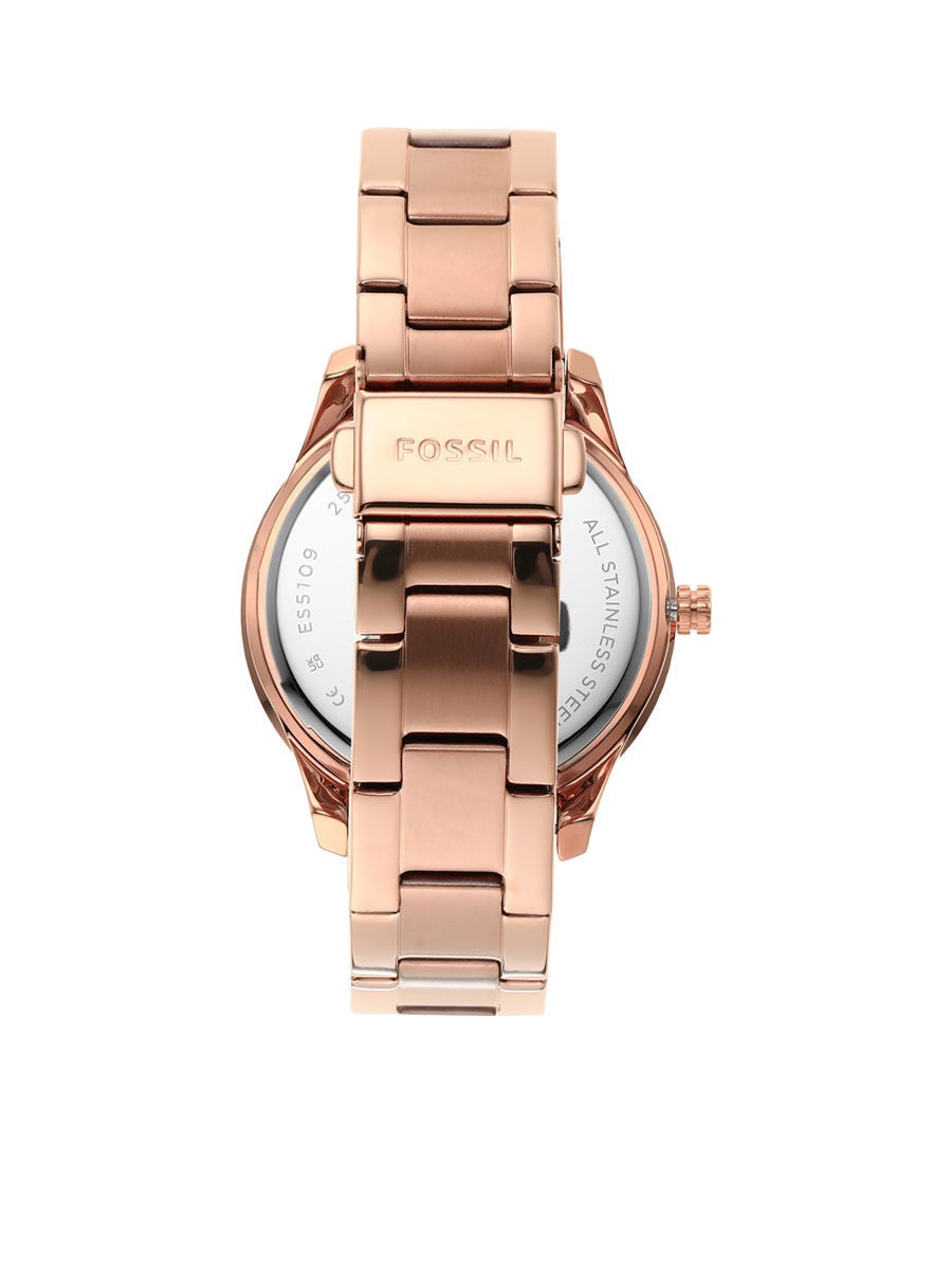 FOSSIL Women Analog Watches Stella Sport ES5109 Rose Gold