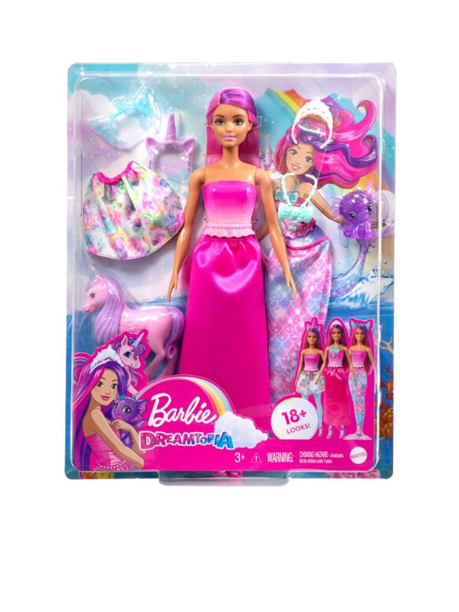 Barbie dreamtopia fairytale 2024 dress up doll