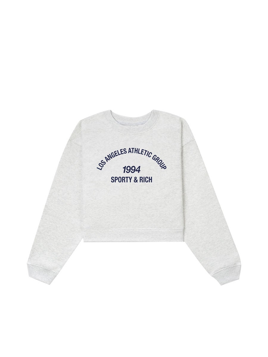 10.0% OFF on SPORTY & RICH LA Athletic Group Cropped Crewneck