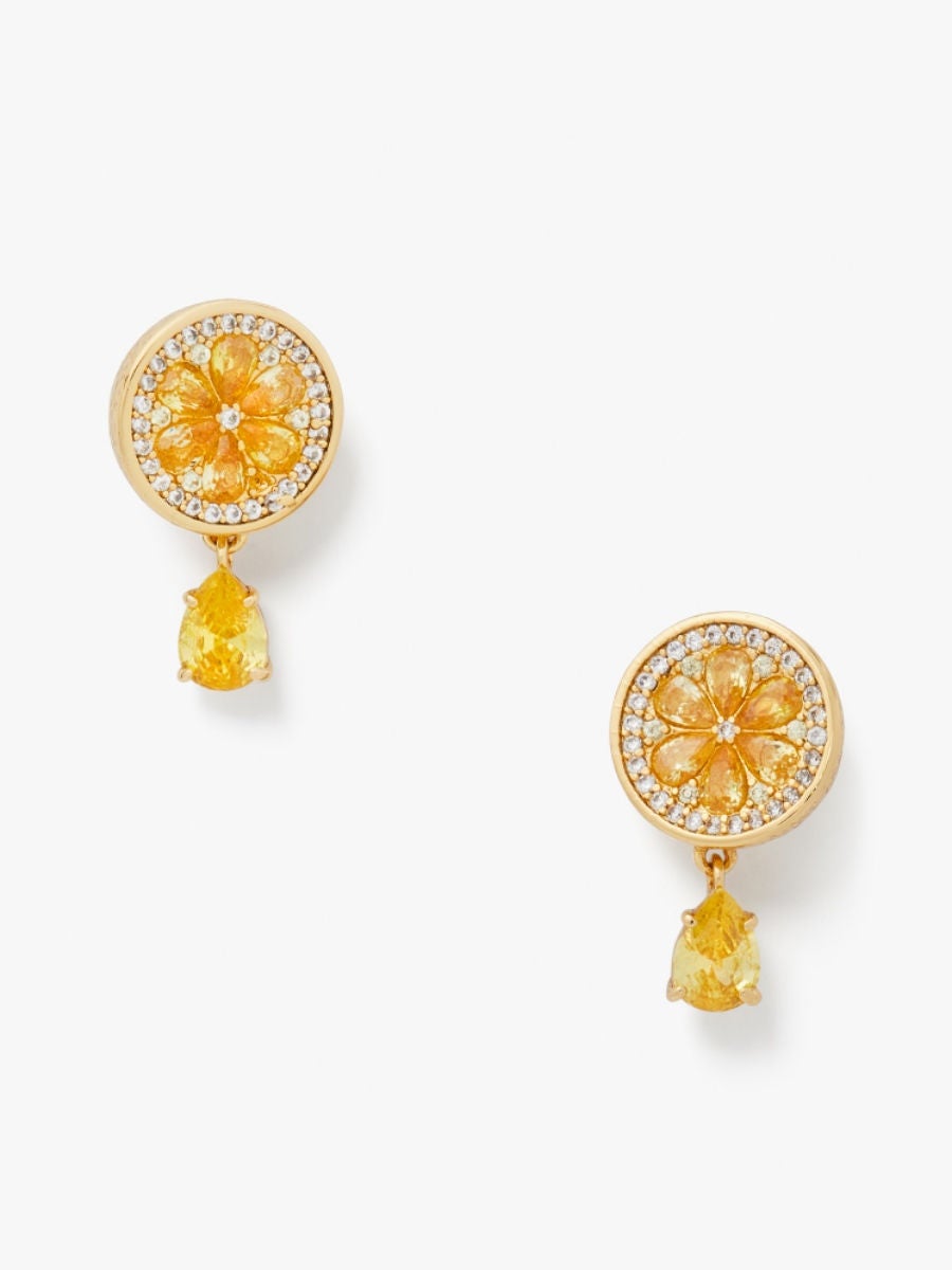 Kate spade orange on sale earrings