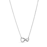 Cable Collectibles Bunny Charm Necklace in Sterling Silver Women's