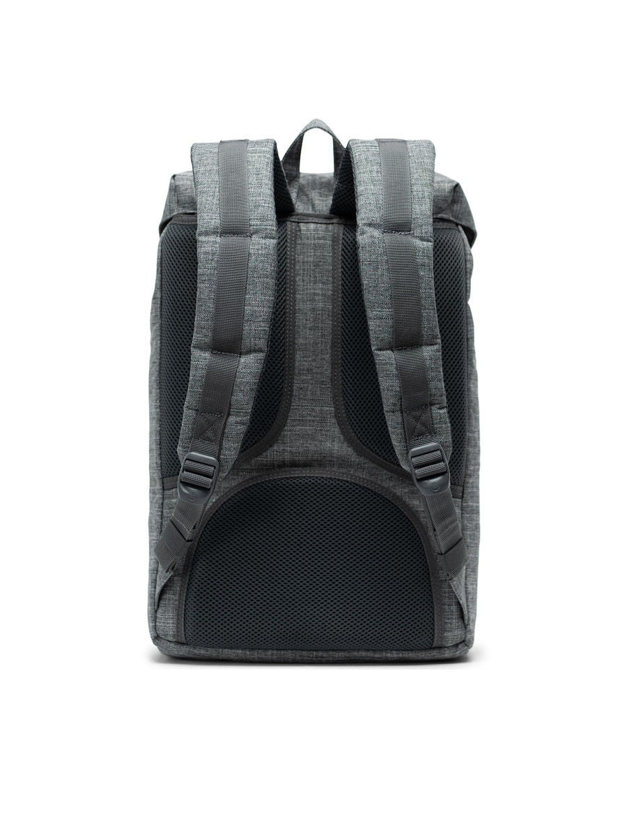 Herschel little america clearance mid volume black crosshatch