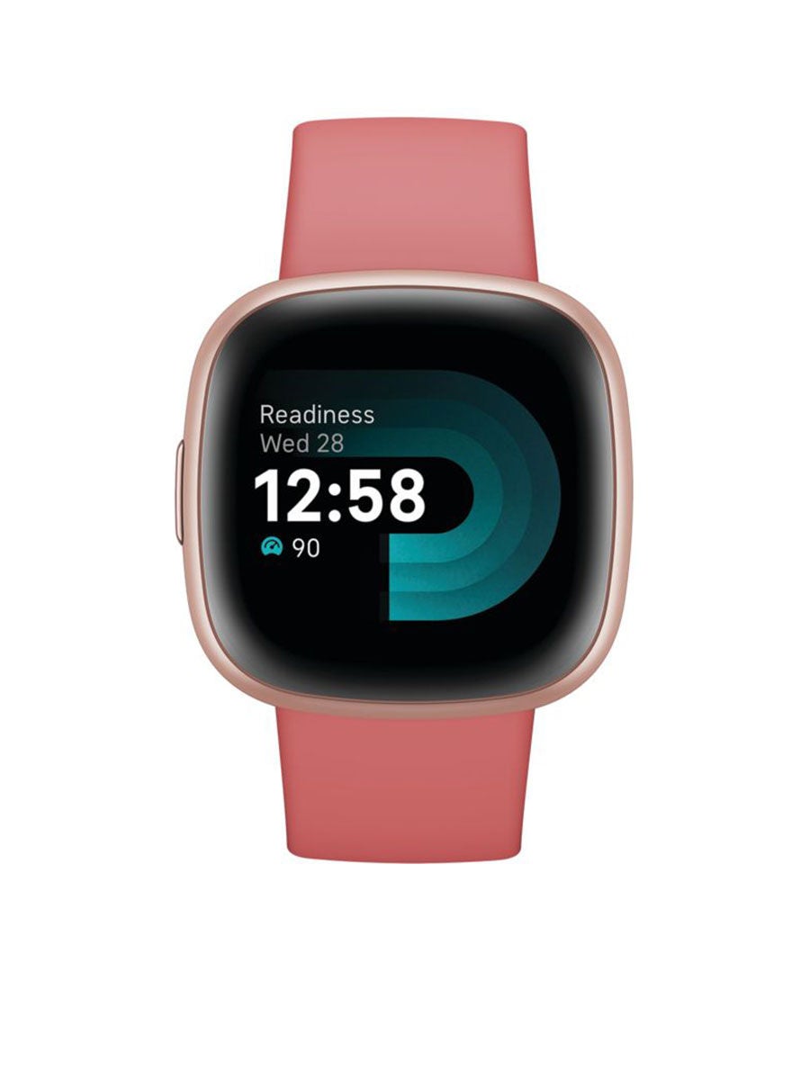 FITBIT Versa 4 Pink Sand Copper Rose Central .th