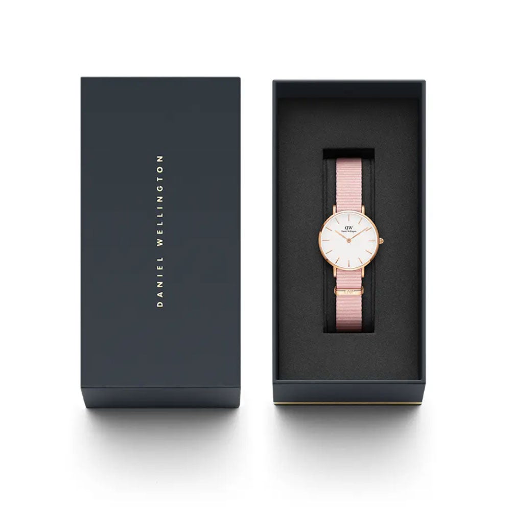 e Tax 30.0 OFF on DANIEL WELLINGTON Petite Rosewater White 32mm