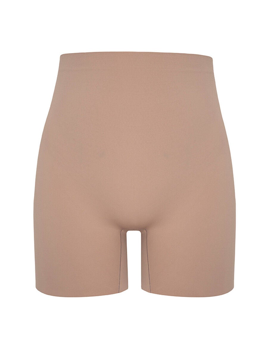 Tan compression sale shorts