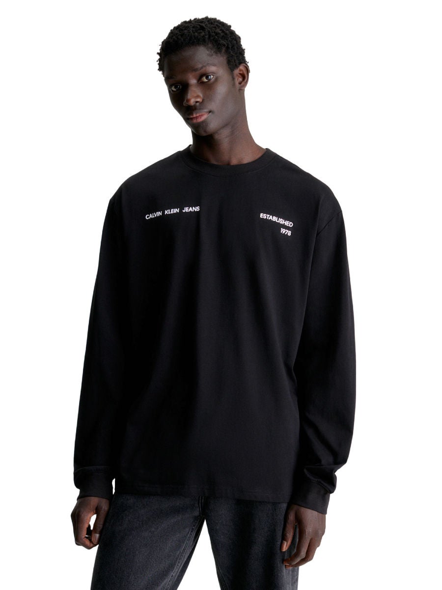 Calvin klein hotsell long sleeve tee