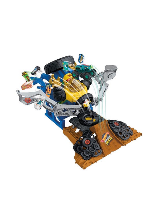 e-Tax | 14.99% OFF on HOTWHEELS Toys Monster Trucks Arena Smashers Mega ...