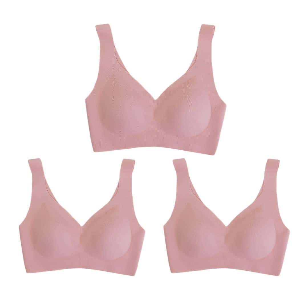 JULIESECRET (3 Pieces) Nude Pink Comfybar Collection