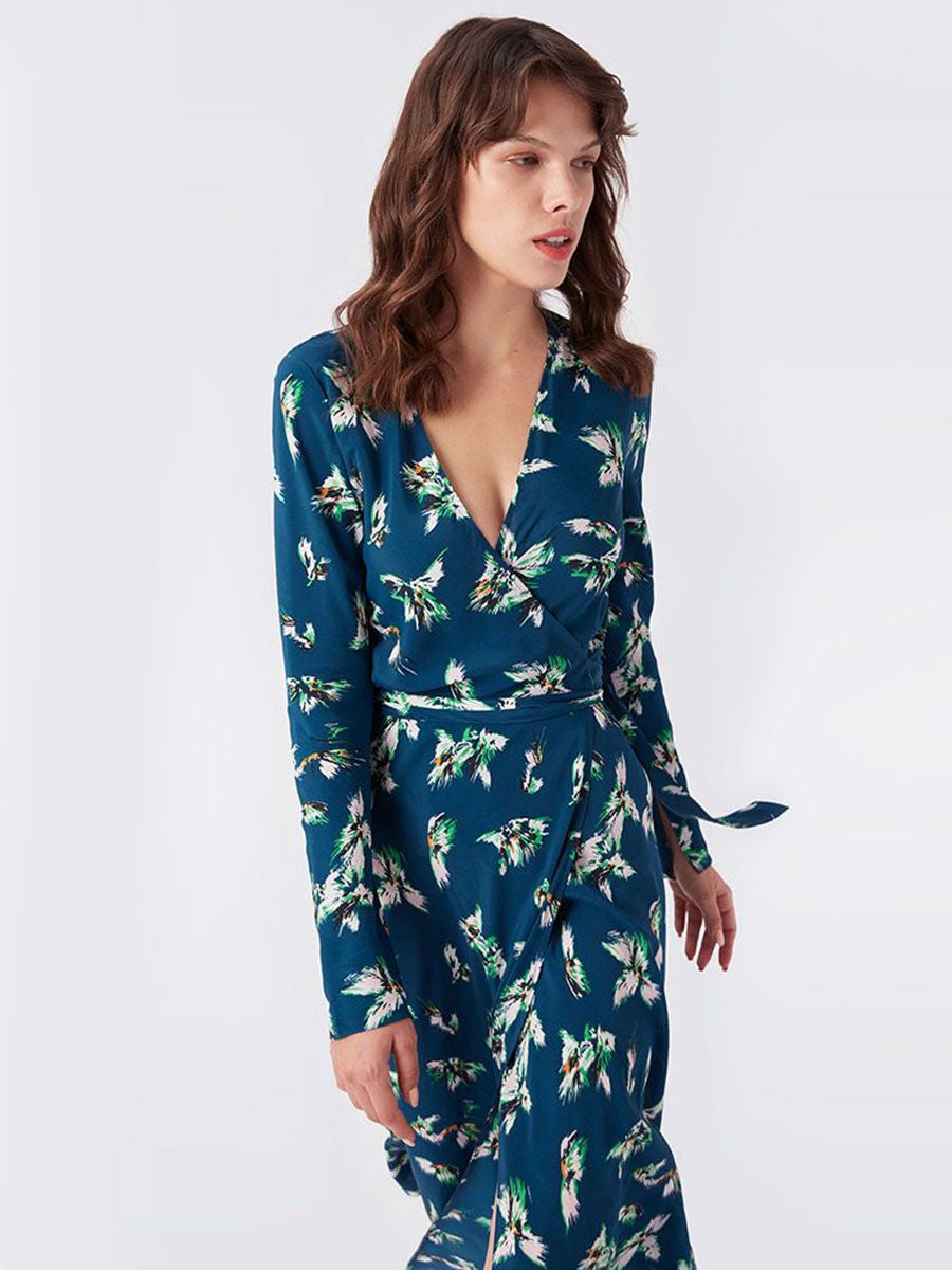 Dvf tilly hot sale wrap dress