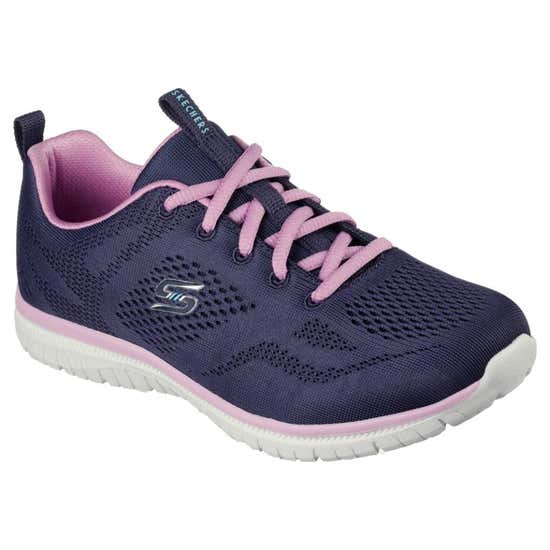 20.0% OFF on SKECHERS Women Sport Active Virtue Shoes - 104412-NVLV BLUE