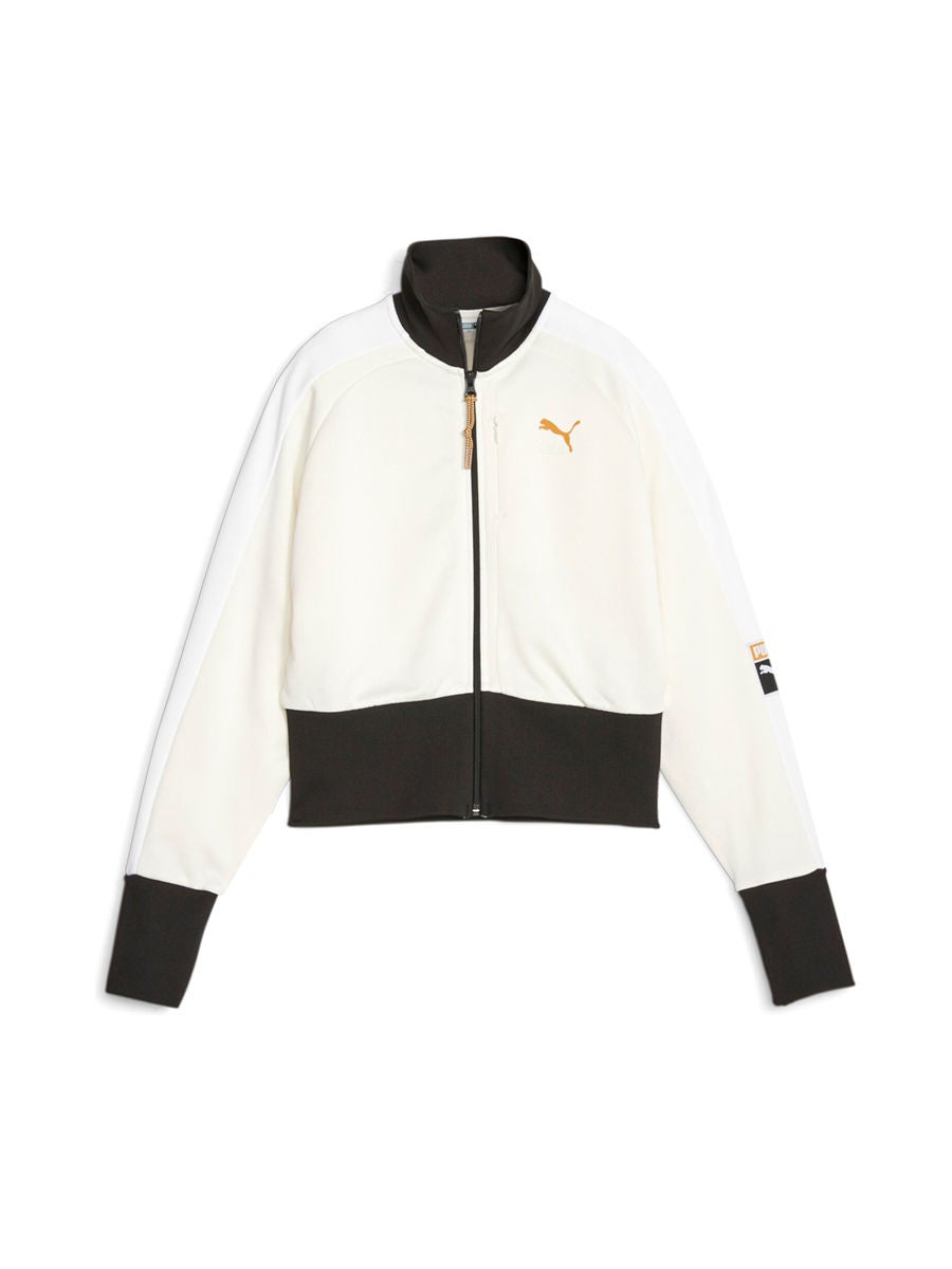 Women's puma off on sale the shoulder t7 jacket