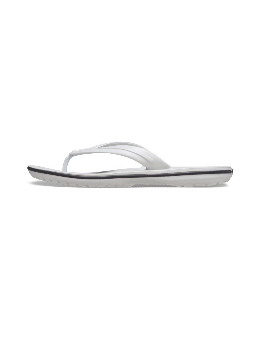 Grey croc hotsell flip flops