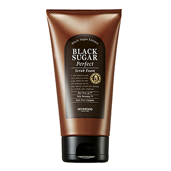 SKINFOOD โฟมสครับ Black Sugar Perfect Scrub Foam 180 g.