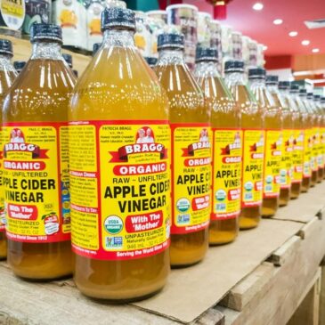 3 Apple cider vinegar