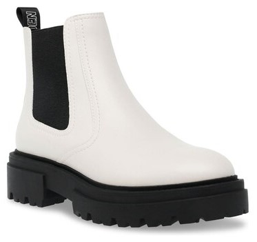 CHELSEA BOOTS STEVE MADDEN WHITE