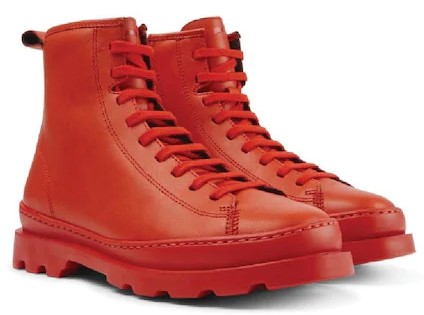 COMBAT BOOTS CAMPER RED