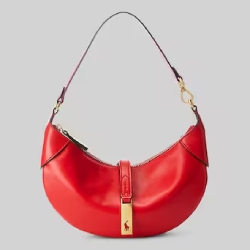 CRESCENT BAG POLO RALPH LAUREN RED