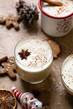 HOMEMADE EGGNOG