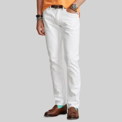 POLO RALPH LAUREN WHITE JEANS