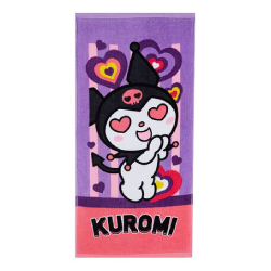 SANRIO LOCAL KU Pop Art Towel Purple