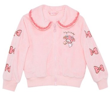 SARIO COLLAR JACKET FOR GIRL PINK