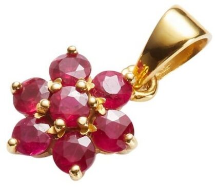 SATURDAY FANNIE COLLECTION RUBY PENDANT