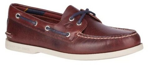 SPERRY BLOOD RED OXFORD