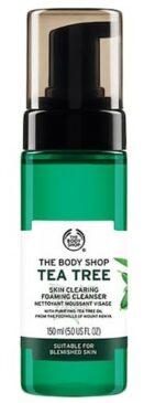 THE BODY SHOP FACIAL WASH FOAMING TEA TREE