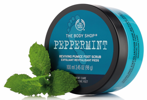 THE BODY SHOP PEPPERMINT FOOT SCRUB