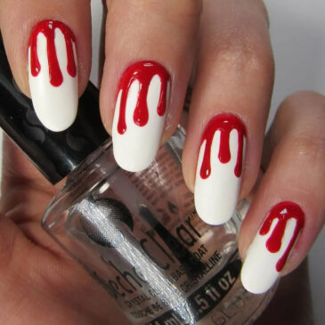 blood nail drips