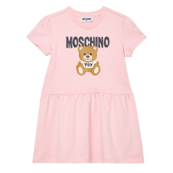 MOSCHINO KID GIRL PINK DRESS